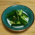 shigggeru's cooksnap of when they made 【写真付】胡瓜のピリ辛！３分！おつまみ♡.