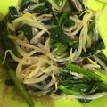 honamin☆98's cooksnap of when they made もやし、ほうれん草のナムル♩.