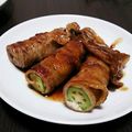 むぎ茶ん♪'s cooksnap of when they made 豚肉のオクラ巻き照り焼き.