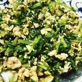 ゆか＊みく's cooksnap of when they made 簡単おいしい☆大根葉とツナの卵とじ炒め♪.