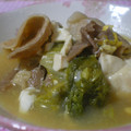 にゃぁくん's cooksnap of when they made からだにやさしい♪肉豆腐の玉子とじ.
