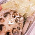 ◇ひさ's cooksnap of when they made 塩こうじで里芋、レンコン、筍シンプル煮物.