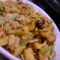 seacomet's cooksnap of when they made キャベツとじゃがいものカレー炒め.