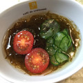 Hiちー's cooksnap of when they made きゅうりとトマトのもずく酢和え.