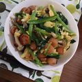 とめんちょす's cooksnap of when they made 【簡単】ウインナー・ほうれん草・卵ソテー.