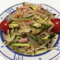 guri525's cooksnap of when they made もやしときゅうりの和え物.