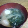 LeoRyu's cooksnap of when they made ノン包丁☆お味噌汁.