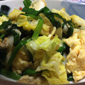 クック0KWL1S☆'s cooksnap of when they made ニラとキャベツと卵の塩炒め.