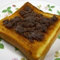 はわいあんトマト's cooksnap of when they made あずきだ～すき♡小倉トースト.