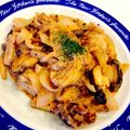 黒髪七竈's cooksnap of when they made たっぷりキノコとごぼうのストロガノフ.