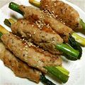 リオマママ's cooksnap of when they made アスパラのつくね巻き.