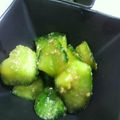 ねこりん222's cooksnap of when they made 居酒屋風☆さっぱりきゅうり.
