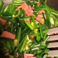 area_dc's cooksnap of when they made お手軽！にんにくの芽のベーコン炒め.