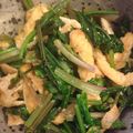 えびちゃん♪♪'s cooksnap of when they made かぶ炒り（かぶ菜の味噌炒め）.