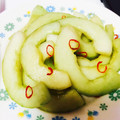みなみなみ！'s cooksnap of when they made ＊青うりときゅうりの簡単浅漬け＊.
