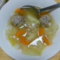 さとぺこりーな's cooksnap of when they made 簡単美味しいロールキャベツ風スープ.