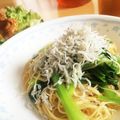 kei035's cooksnap of when they made 小松菜としらすのスパゲッティ.