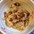 8686mama's cooksnap of when they made 炊飯器で中華おこわ.