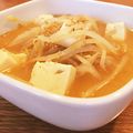 もふもふぴんく's cooksnap of when they made もやしの味噌キムチスープ.