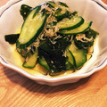 ゆりりん88's cooksnap of when they made ♡きゅうりとわかめの酢の物がアレンジ♡.