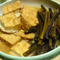 のぞきぱんだ's cooksnap of when they made 厚揚とわらびのお煮しめ.