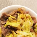 こみなこ's cooksnap of when they made 簡単美味しい！キャベツと豚肉の味噌炒め.