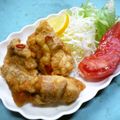 Jock's cooksnap of when they made レモンたっぷり！あっさりチキン南蛮.