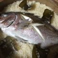 りんご♪＊＋。's cooksnap of when they made 鯛めしを土鍋で簡単に！.
