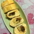 ★ほのどんママ★'s cooksnap of when they made 余ったキーマカレーで卵焼き.