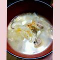 5ume's cooksnap of when they made 一杯で大満足☆10品目の具だくさん豚汁♪.
