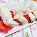 hammy96's cooksnap of when they made 豆腐とトマトの見た目カプレーゼ風サラダ♪.