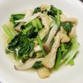 めけてー's cooksnap of when they made あと一品！のときの小松菜と揚げの煮浸し.