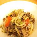 usaco：'s cooksnap of when they made 簡単☆野菜炒め.
