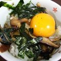 ゆりYO船長's cooksnap of when they made 焼きしいたけ丼.
