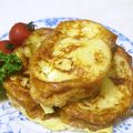 tennisnoah's cooksnap of when they made フランスパンdeフレンチトースト♡.