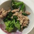 チキン南蛮9's cooksnap of when they made 腎臓にやさしい：ブロッコリーのツナサラダ.