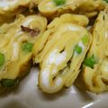 だれんしゃん's cooksnap of when they made 春爛漫♡桜の花とグリンピースの卵焼き.