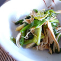 ちかさくら's cooksnap of when they made 定番小鉢☆ササミとわけぎの辛子和え.