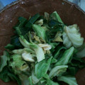 上白山's cooksnap of when they made 春キャベツとピーマンのゴマみそさっと炒め.
