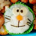 蓮虎mama's cooksnap of when they made 幼稚園 お弁当 キャラ弁 ドラえもん♡.