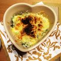 ぺぺっぺー's cooksnap of when they made ほうれん草のグラタン ほうれん草大量消費.