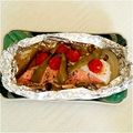 みょごろ's cooksnap of when they made 鮭の洋風ホイル焼き.
