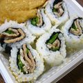 みゅう１５'s cooksnap of when they made 生姜焼きロール寿司.