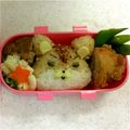 はぁちゃんまま's cooksnap of when they made 紙兎ロペ♡キャラ弁♡アキラ先輩♡.