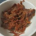 クックOS7J2R☆'s cooksnap of when they made 【弁当パーツ】人参と舞茸のソテー.