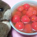 korakko's cooksnap of when they made ミニトマトのマリネ.