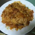 おくとぱすがーでん's cooksnap of when they made 焼きそうめん☆.