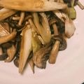 ma―chin's cooksnap of when they made しめじと長ねぎの柚子こしょう炒め.