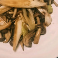 ma―chin's cooksnap of when they made しめじと長ねぎの柚子こしょう炒め.