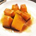 隣の奥さん（≧∇≦）'s cooksnap of when they made かぼちゃの炊いたん　レンジでチン♪で.